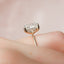 4.5 CT Cushion Cut Solitaire Style Moissanite Engagement Ring - crownmoissanite