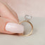 5.0 CT Radiant Hidden Halo & Pave Moissanite Engagement Ring - crownmoissanite