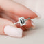 2.0 CT Emerald Milgrain Vintage Style Moissanite Engagement Ring - crownmoissanite