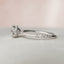 1.5 CT Round Hidden Halo Moissanite Engagement Ring With Pave Setting - crownmoissanite
