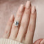 5.0 CT Emerald Cut Solitaire Style Moissanite Engagement Ring - crownmoissanite