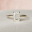 1.5 CT Radiant Hidden Halo Moissanite Engagement Ring - crownmoissanite