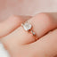 1.0 CT Cushion Shaped Moissanite Twig Style Engagement Ring - crownmoissanite