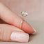 2.0 CT Radiant Solitaire & Hidden Halo Moissanite Engagement Ring - crownmoissanite