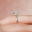 3.0 CT Oval Hidden Halo & Solitaire Style Moissanite Engagement Ring - crownmoissanite