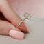 3.0 CT Oval Cut Solitaire Style Moissanite Engagement Ring - crownmoissanite