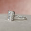 3.50 CT Radiant Pave Setting Moissanite Engagement Ring - crownmoissanite