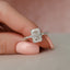 3.50 CT Radiant Pave Setting Moissanite Engagement Ring - crownmoissanite