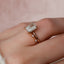 1.0 -2.50 CT Radiant Cut Hidden Halo Moissanite Bridal Ring Set - crownmoissanite