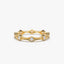 0.28 TCW Round Cut Petite Eternity Moissanite Wedding Band