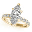 2.0 - 4.0 CT Marquise Moissanite Pave Setting Engagement Ring
