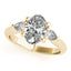 1.5 - 2.5 CT Oval Cut Moissanite Three Stone Engagement Ring