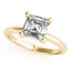1.5 - 3.5 CT Asscher Moissanite Solitaire Engagement Ring