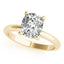 1.5 - 3.5 CT Cushion Moissanite Solitaire Engagement Ring