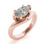 1.5 - 2.5 CT Marquise Moissanite Unique Engagement Ring
