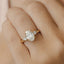 2.0 - 3.0 CT Oval Cut Moissanite Three Stone Engagement Ring