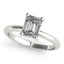 1.5 - 3.5 CT Emerald Moissanite Solitaire Engagement Ring