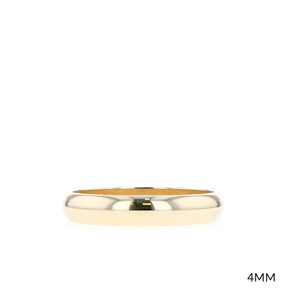Polished Finish Classic Men's Wedding Band - crownmoissanite