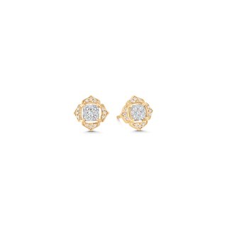 0.35 TCW Round Moissanite Diamond Stud Earrings - crownmoissanite