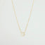 0.14TCW Round Moissanite Halo Necklace - crownmoissanite