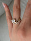 1.0 - 2.0 CT Pear Cut Moissanite Solitaire Bridal Ring Set