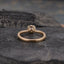 1.0 CT Round Shaped Moissanite Solitaire Engagement Ring - crownmoissanite