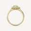 1.0 CT - 2.0 CT Oval Cut Halo Moissanite Engagement Ring - Custom Listing For Conor