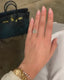 4.10 CT Radiant Solitaire Moissanite Engagement Ring