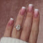 3.0 CT Oval Cut Cluster Style Pave Moissanite Engagement Ring