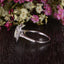 0.91 CT Radiant Shaped Moissanite Double Halo Engagement Ring - crownmoissanite