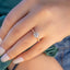 1.50 CT Round Moissanite Diamond Solitaire Engagement Ring - crownmoissanite