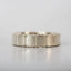 Classic Shield Textured Men's Wedding Band - crownmoissanite