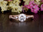 1.60 CT Round Shaped Moissanite Solitaire Engagement Ring - crownmoissanite