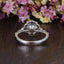 1.60 CT Round Cut Vintage Art Deco Moissanite Engagement Ring - crownmoissanite