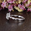 1.60 CT Round Cut Vintage Art Deco Moissanite Engagement Ring - crownmoissanite