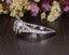 1.60 CT Round Cut Halo Split Shank Setting Moissanite Engagement Ring - crownmoissanite