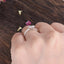 0.75 CT Oval Shaped Moissanite Solitaire Engagement Ring - crownmoissanite
