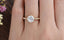 1.60 CT Round Cut Solitaire Pave Setting Moissanite Engagement Ring - crownmoissanite