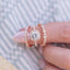 0.34 CT Round Shaped Moissanite Twisted Wedding Band - crownmoissanite