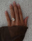 1.0 - 2.5 CT Pear Shaped Moissanite Solitaire Bridal Set